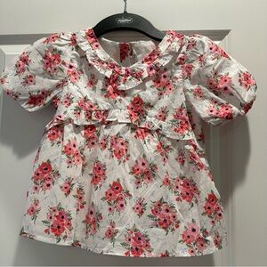 Janie and Jack Floral Blouse